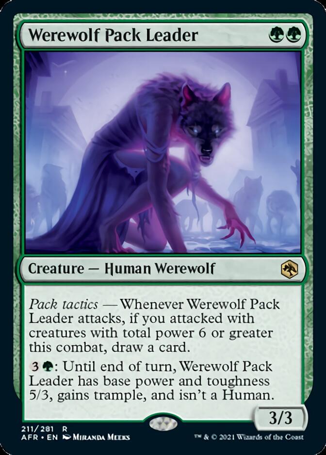 Werewolf Pack Leader [Dungeons & Dragons: Adventures in the Forgotten Realms] (AFR 211)