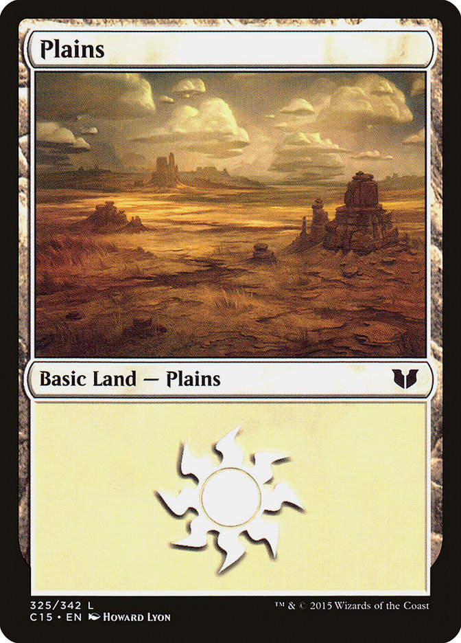 Plains (#325) [Commander 2015] (C15 325)
