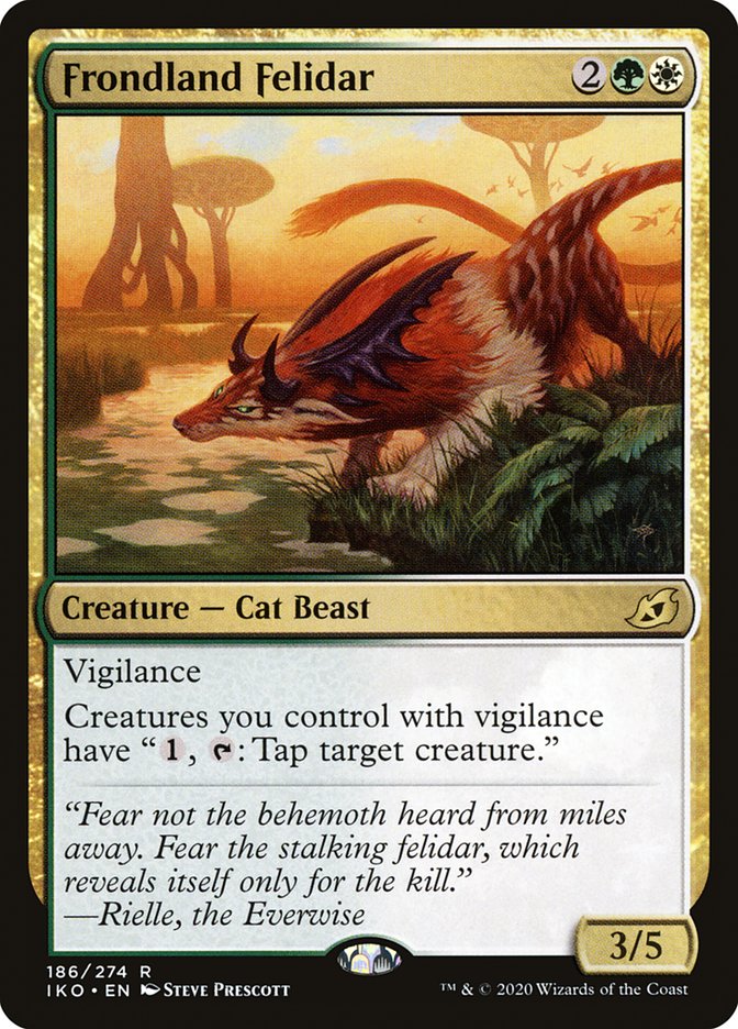 Frondland Felidar [Ikoria: Lair of Behemoths] (IKO 186)