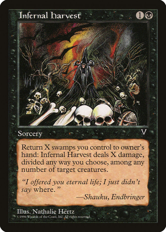 Infernal Harvest [Visions] (VIS 62)
