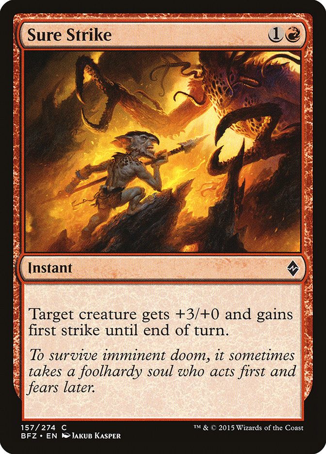 Sure Strike [Battle for Zendikar] (BFZ 157)