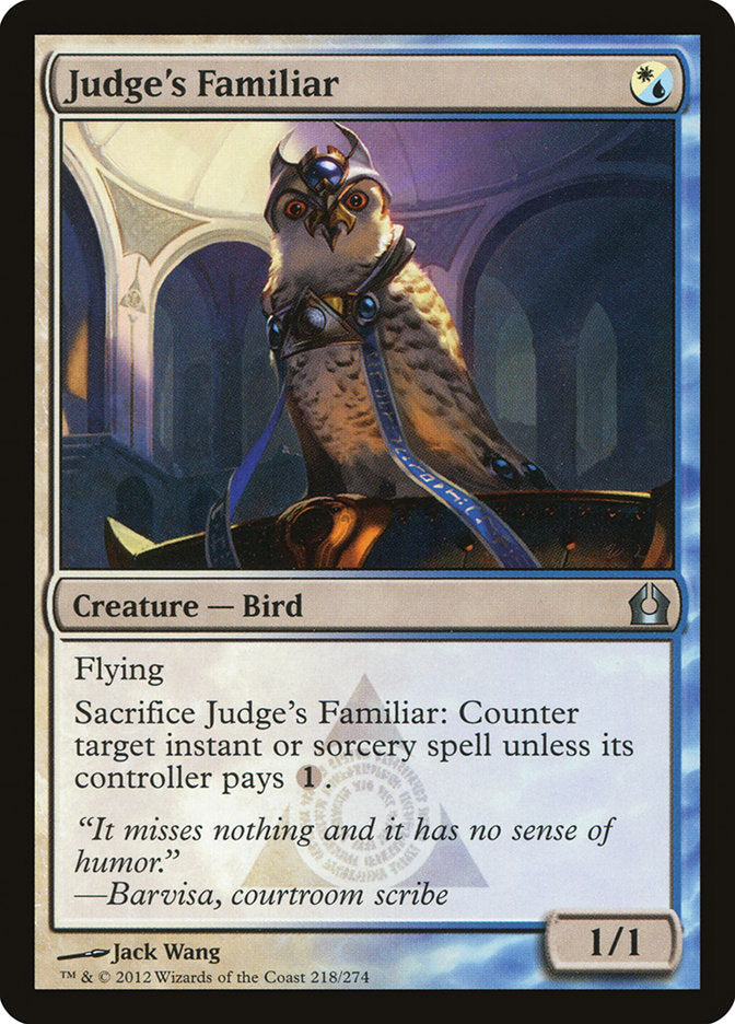 Judge's Familiar [Return to Ravnica] (RTR 218)