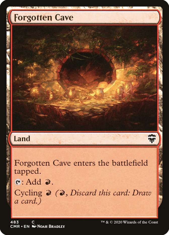Forgotten Cave [Commander Legends] (CMR 483)