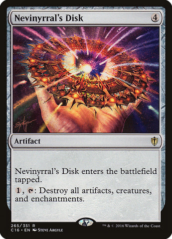 Nevinyrral's Disk [Commander 2016] (C16 265)
