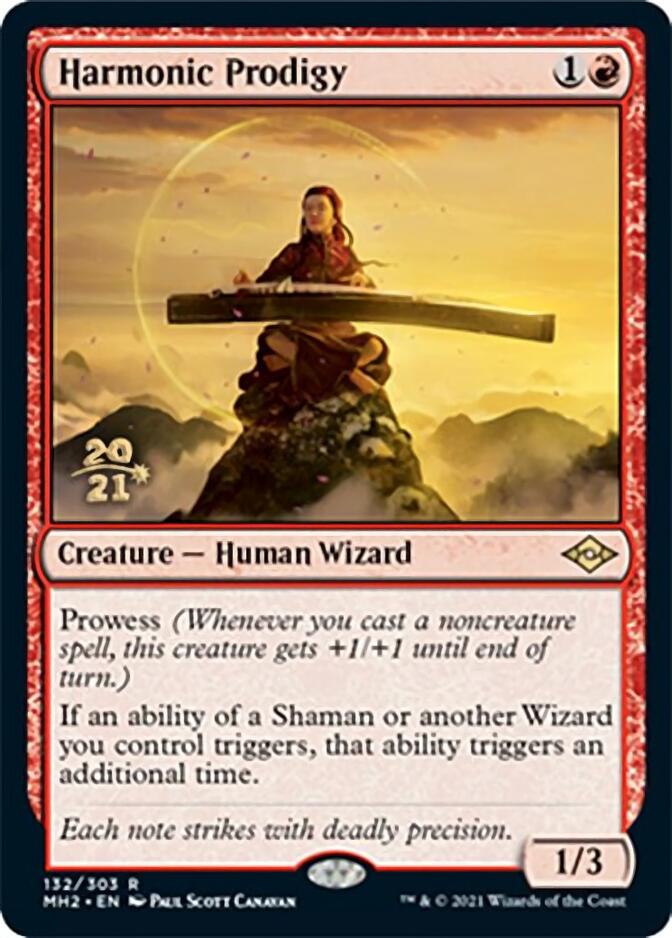 Harmonic Prodigy [Modern Horizons 2 Prerelease Promos] (PMH2 132)