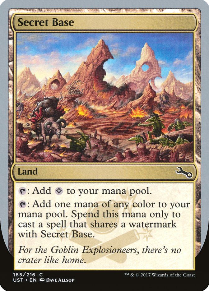 Secret Base [Unstable] (UST 165D)