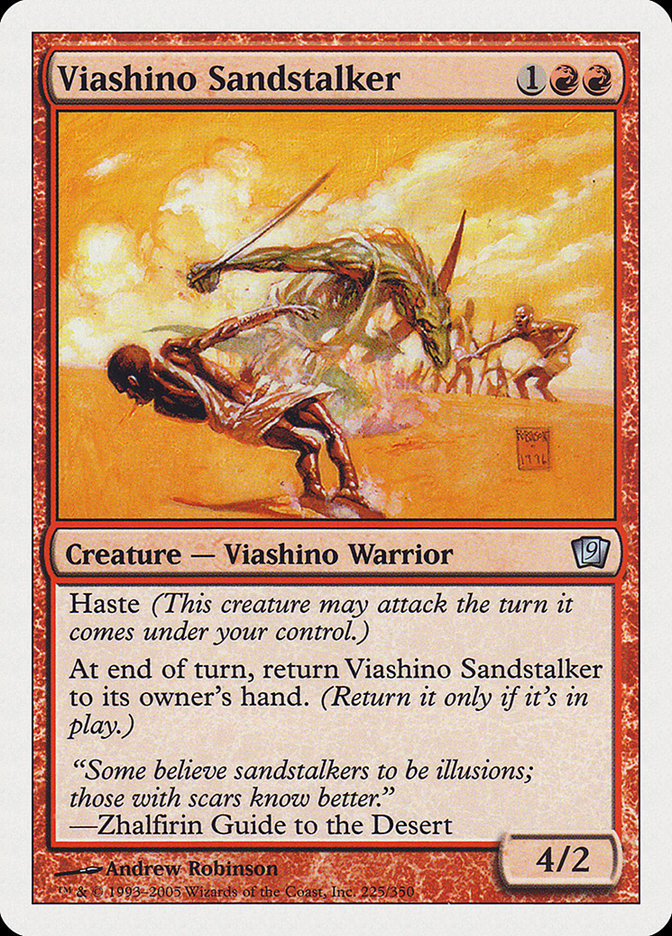 Viashino Sandstalker [Ninth Edition] (9ED 225)
