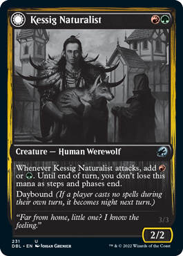 Kessig Naturalist // Lord of the Ulvenwald [Innistrad: Double Feature] (DBL 231)