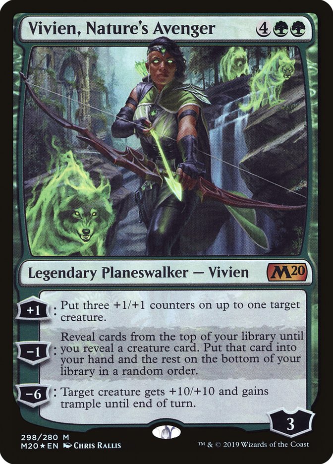 Vivien, Nature's Avenger [Core Set 2020] (M20 298)