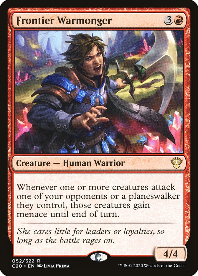 Frontier Warmonger [Commander 2020] (C20 52)