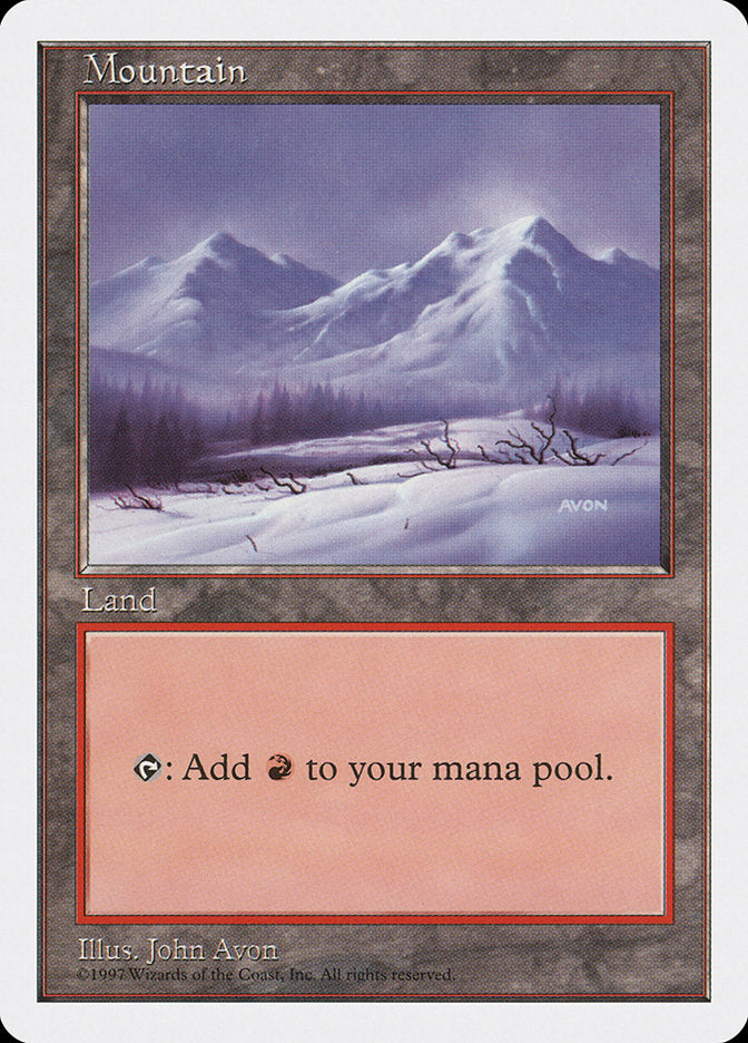 Mountain (#442) [Fifth Edition] (5ED 442)