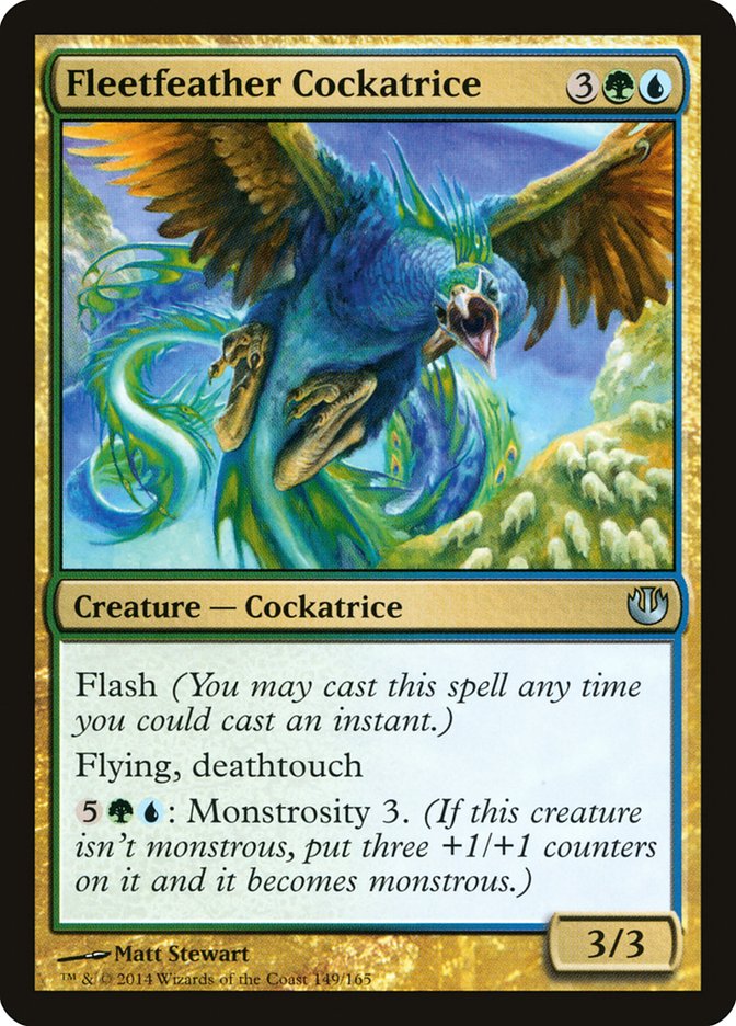Fleetfeather Cockatrice [Journey into Nyx] (JOU 149)