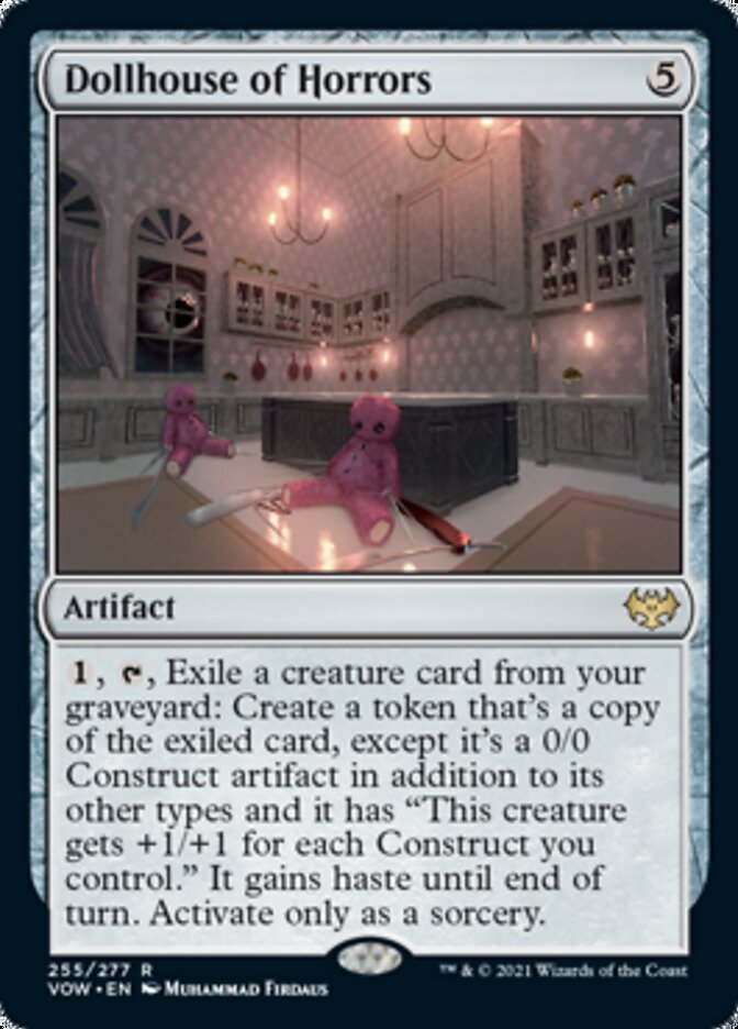 Dollhouse of Horrors [Innistrad: Crimson Vow] (VOW 255)