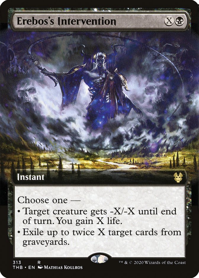 Erebos's Intervention (Extended Art) [Theros Beyond Death] (THB 313)