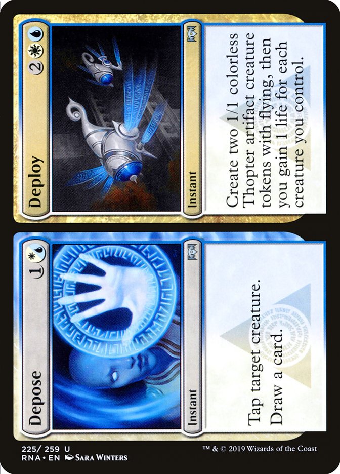 Depose // Deploy [Ravnica Allegiance] (RNA 225)