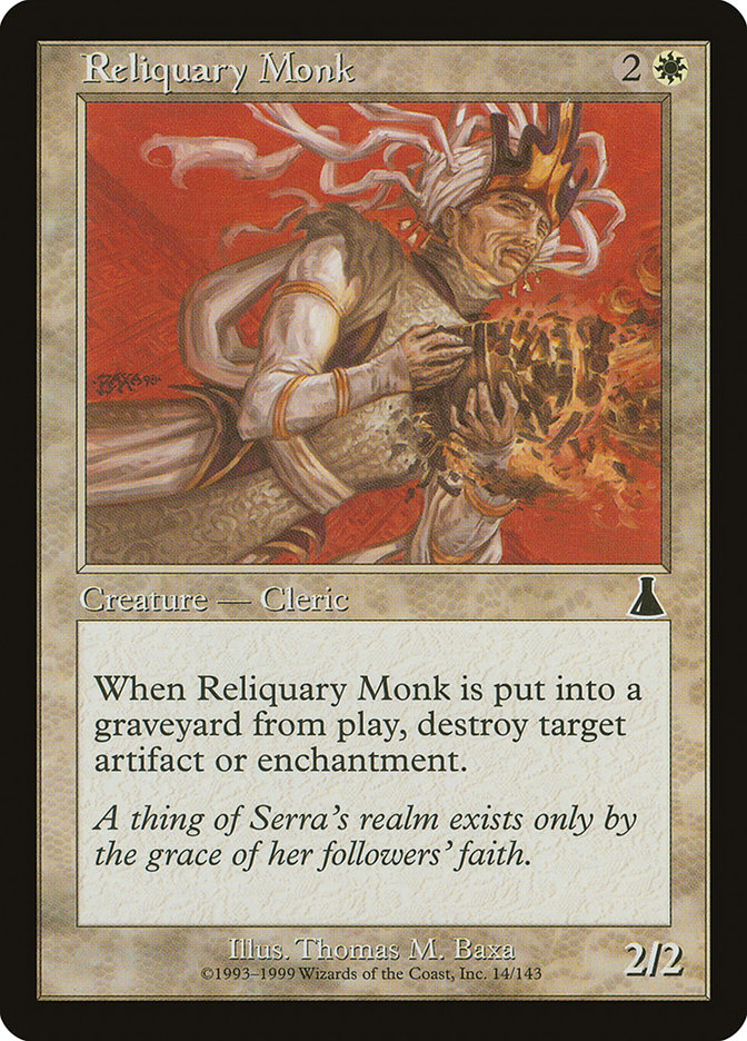 Reliquary Monk [Urza's Destiny] (UDS 14)