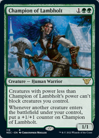 Champion of Lambholt [Kamigawa: Neon Dynasty Commander] (NEC 115)