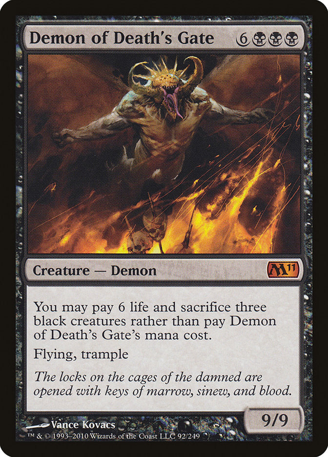 Demon of Death's Gate [Magic 2011] (M11 92)