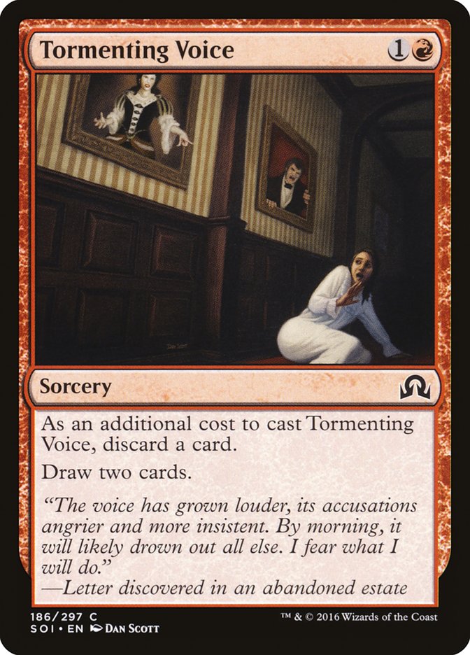 Tormenting Voice [Shadows over Innistrad] (SOI 186)
