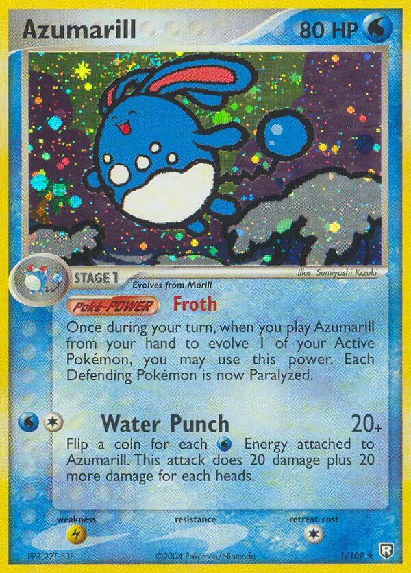 Azumarill (EX Team Rocket Returns) (1/109) [Theme Deck Exclusives]