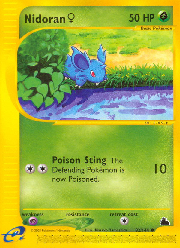 Nidoran (Female) (82/144) [Skyridge]