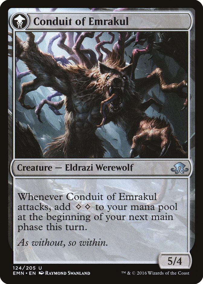 Conduit of Storms // Conduit of Emrakul [Eldritch Moon] (EMN 124)