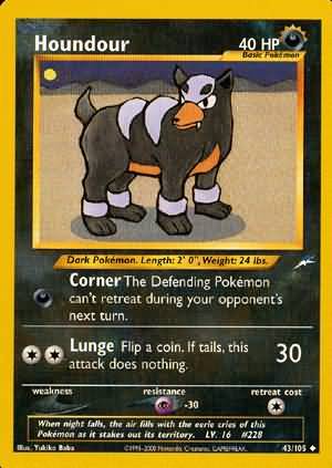 Houndour (43/105) [Neo Destiny]