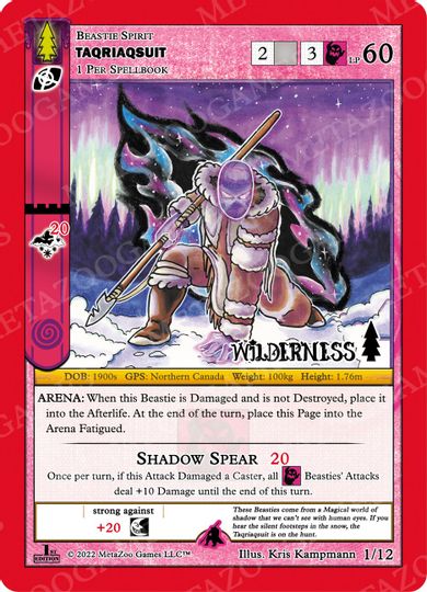 Taqriasuit [Cryptid Nation: Wilderness First Edition Release Event Deck]