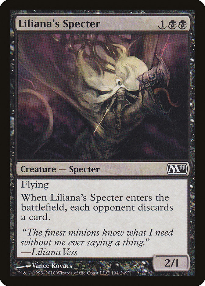 Liliana's Specter [Magic 2011] (M11 104)