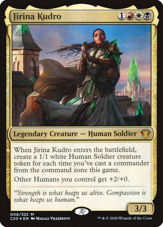 Jirina Kudro [Commander 2020] (C20 8)