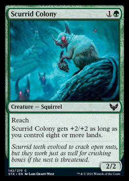 Scurrid Colony [Strixhaven: School of Mages] (STX 142)