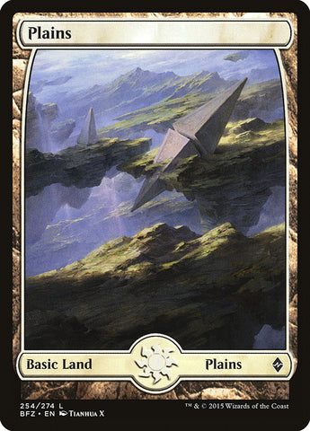 Plains (#254) [Battle for Zendikar] (BFZ 254)