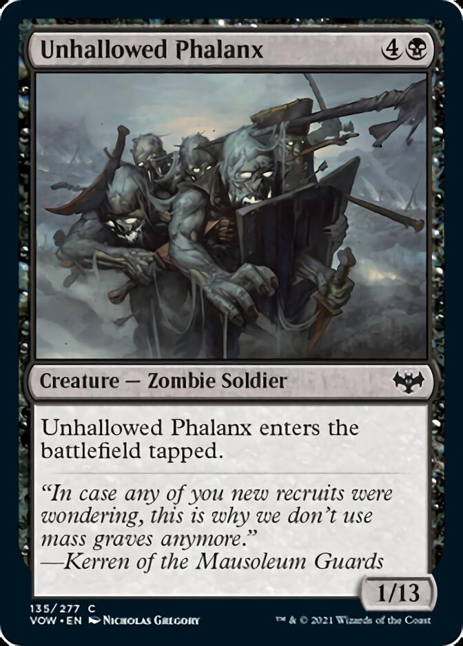 Unhallowed Phalanx [Innistrad: Crimson Vow] (VOW 135)