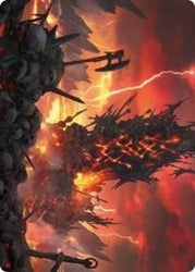 Immersturm Skullcairn Art Card [Kaldheim: Art Series] (AKHM 263)