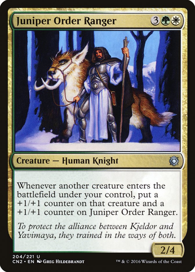 Juniper Order Ranger [Conspiracy: Take the Crown] (CN2 204)