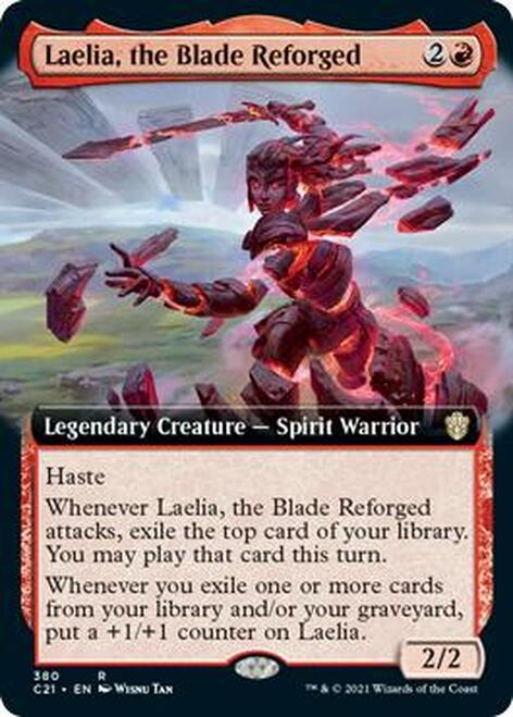 Laelia, the Blade Reforged (Extended) [Commander 2021] (C21 380)
