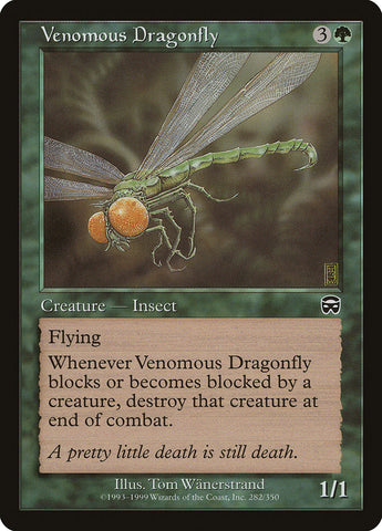 Venomous Dragonfly [Mercadian Masques] (MMQ 282)