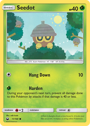 Seedot (11/168) [Sun & Moon: Celestial Storm]