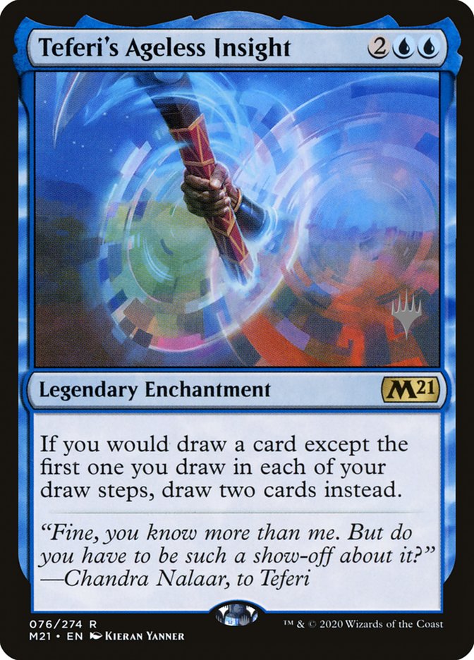 Teferi's Ageless Insight (Promo Pack) [Core Set 2021 Promos] (PM21 76P)