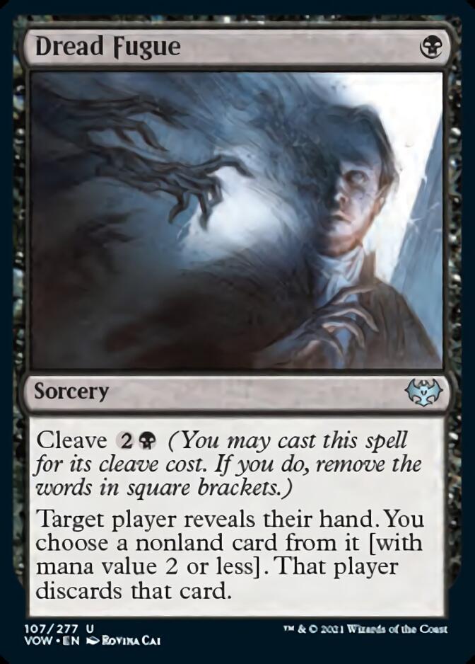 Dread Fugue [Innistrad: Crimson Vow] (VOW 107)