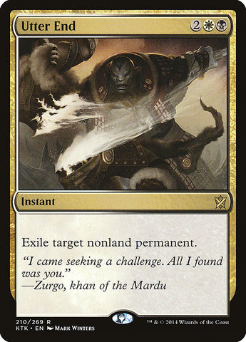 Utter End [Khans of Tarkir] (KTK 210)