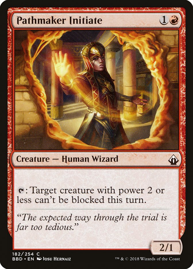 Pathmaker Initiate [Battlebond] (BBD 182)