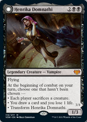 Henrika Domnathi // Henrika, Infernal Seer [Innistrad: Crimson Vow] (VOW 119)