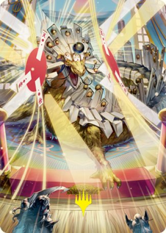 Spirit-Sister's Call Art Card (Gold-Stamped Signature) [Kamigawa: Neon Dynasty Art Series] (ANEO 75)