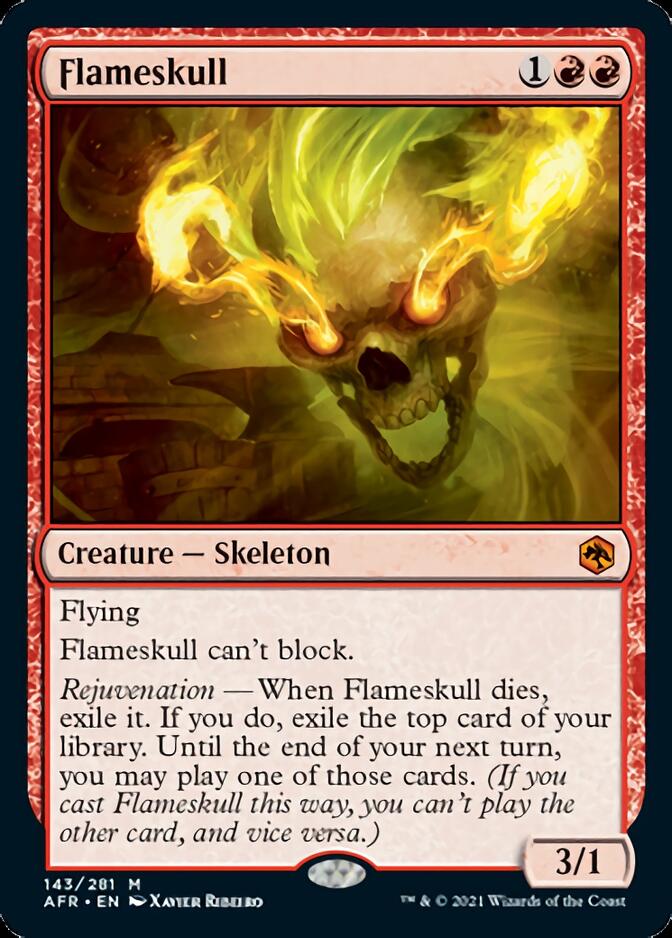 Flameskull [Dungeons & Dragons: Adventures in the Forgotten Realms] (AFR 143)