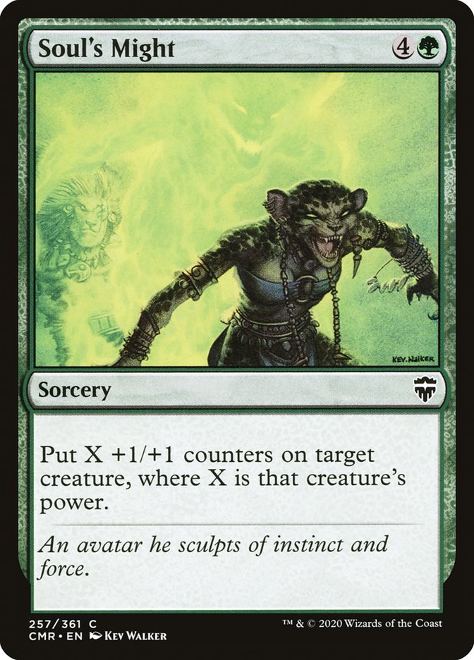 Soul's Might [Commander Legends] (CMR 257)