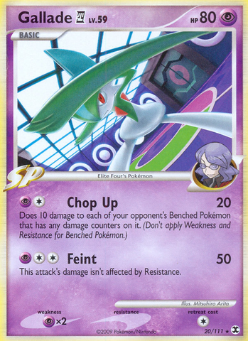 Gallade 4 (20/111) [Rising Rivals]