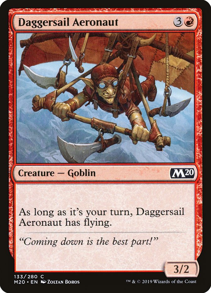Daggersail Aeronaut [Core Set 2020] (M20 133)