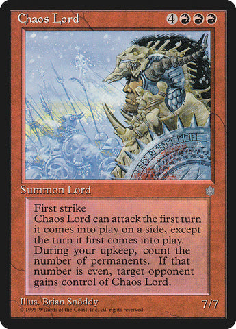 Chaos Lord [Ice Age] (ICE 178)