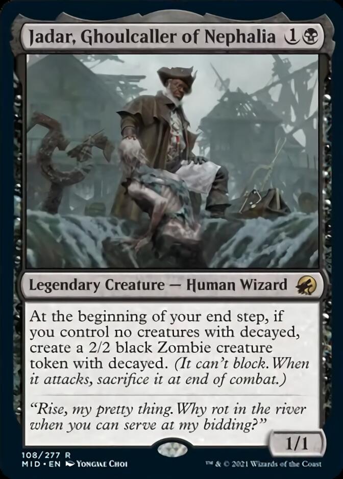 Jadar, Ghoulcaller of Nephalia [Innistrad: Midnight Hunt] (MID 108)